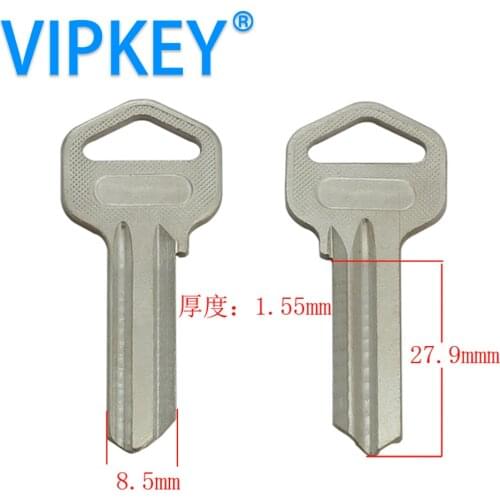 A189 Small Fang ye force 1 party thin guy blank key FADA door key