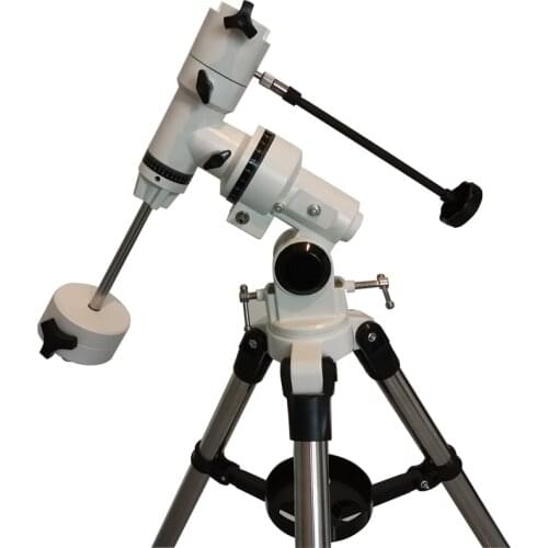Astronomical telescope DIY accessories EQ3 upgraded version of white equatorial mount tripod connecting plate hoop