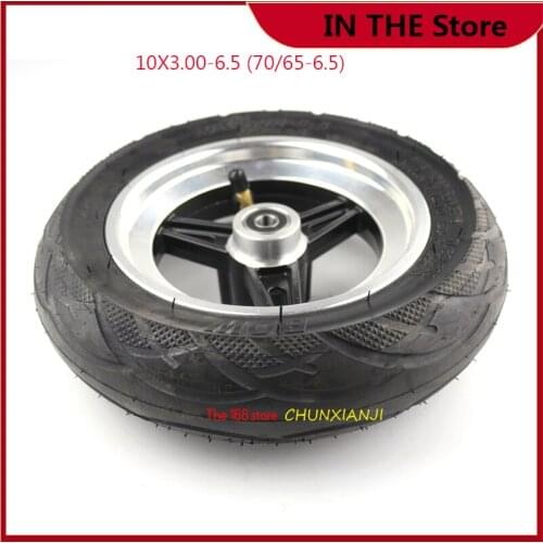 High quality Tubeless Tire 70/65-6.5 10X3.00-6.5 Vacuum Tire alloy hub for Ninebot Mini Scooter 10 inch Balance Scooter
