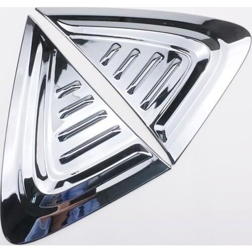 For TOYOTA C-HR 2016-2018 2PCS/Set Car Side Wing Air Vent Outlet Blade Fender Cover Trim Moldings Car Styling Auto Accessories