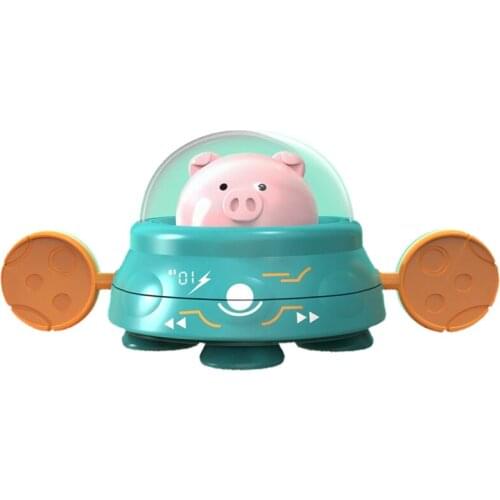 D7WF Bathing Toy Baby Water Toy Floating Piggy Clockwork Toy Gift Indoor Bathtub Water Playset for Baby 3Month Bite Mold Free
