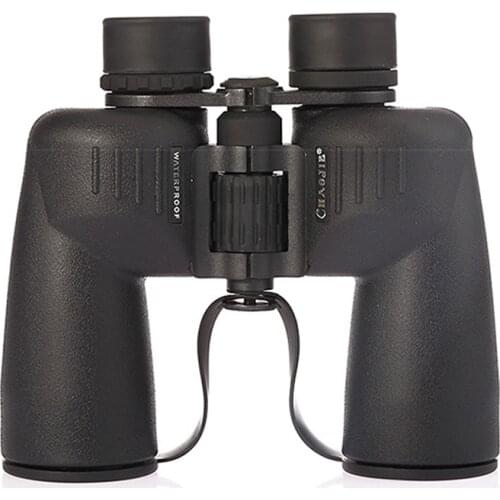 Compact 7x50 Binocular Telescope Black HD Waterproof lll Night Vision Outdoor Camping Hunting Bird-watching Binoculars