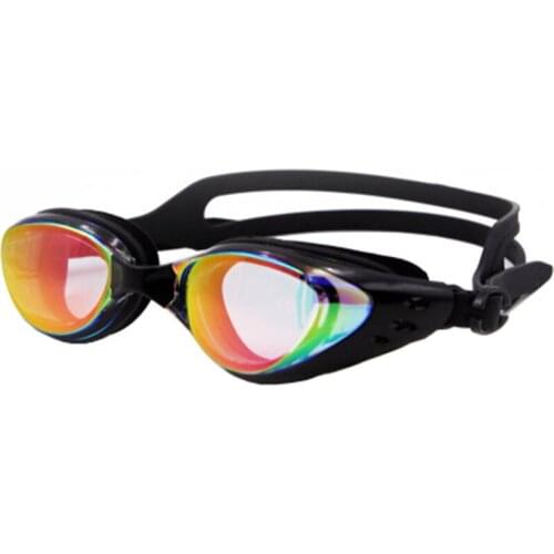 Colorful Pleated Lens Swimming Glasses Men Anti-fog Swimming Eyewear Women UV400 Waterproof Swimming Goggles