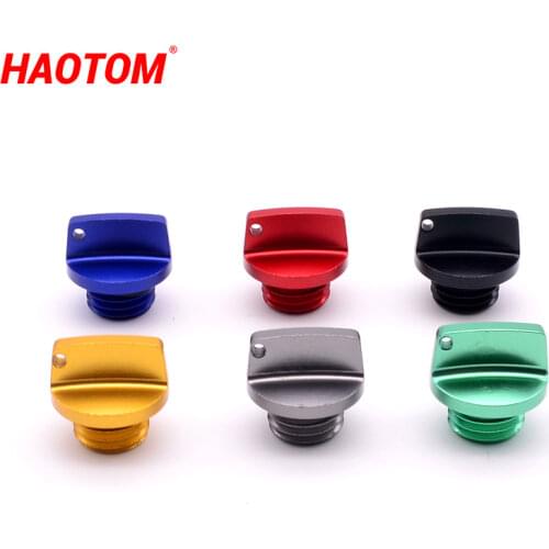 M20*2.5 Motorcycle Engine Oil Filler Screw Cover Plug Crankcase Cap CNC For Yamaha MT09 FZ09 MT09Tracer FJ09 Tmax 500 T-max 530