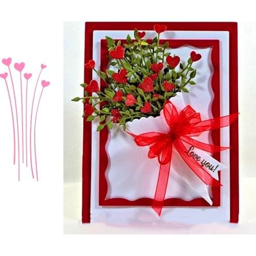 Heart Metal Cutting Dies for Scrapbooking Paper Craft Embossing Die Card Making Stencils New 2019 Valentine