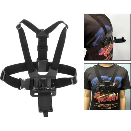 Mobile Phone Strap Mount Chest Belt Travel Phone Shooting Action Camera Accessories Belt For Mobile Phone Holder