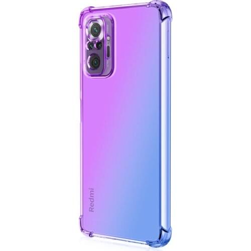 Shockproof TPU Anti-Sweat Soft Case for Xiaomi Redmi Note 10 Pro 4G 9T 8T K40 Mi 11 10S 10T Lite Poco X3 NFC F3 M3 Cover