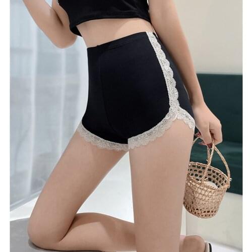 Lace Women Safety Shorts Pants Shorts Under Skirt Summer Female Underpants Comfort Boxer Panties Seamless Underwear Sleepwear