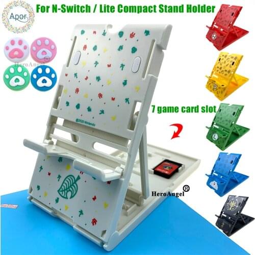 2020 Adjustable Foldable ABS Compact Bracket Play Stand Stand Holder for Nintendo Nintend Switch Console Switch Lite Accessories
