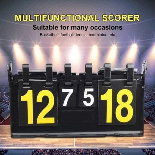 4-Digit Score Board Basketball Football Volleyball Table Tennis Scoreboard Tabletop Digital Basketball Scoreboard Football Tool