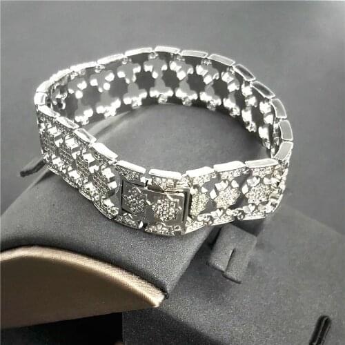 S925 sterling silver bracelet December new product star hollow bracelet female fashion light luxury cold party jewelry