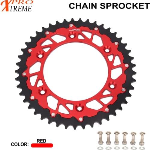 Motorcycle Chain Rear Sprocket 42T 44T 45T 46T 47T 48T 49T 50T 51T 52T For Beta 430 450 480 498 RR RS 250 300 390 350 Motor