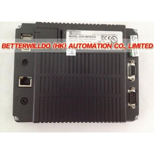 DOP-B07E515 NEW IN BOX 7" HMI Touch Screen + Ethernet 1 USB Host 1 SD Card Software +Free Cable 1 Year Warranty