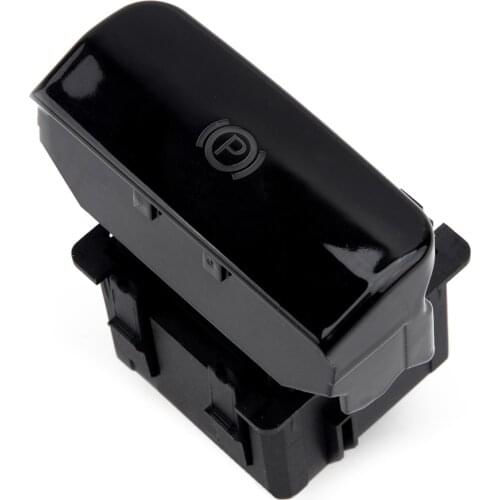 Glossy Black Electronic Handbreak Parking Break Switch Button 470703 470702 Fit for Citroen C4 Picasso & Grand Picasso Peugeot