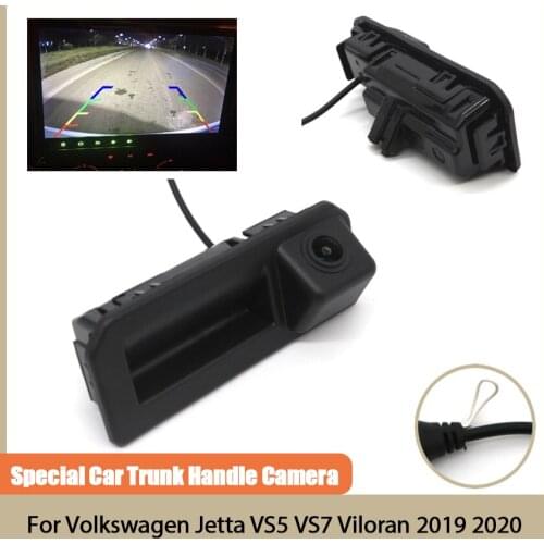 Car Trunk Handle Camera Night Vision Rear View Reversing Parking backup Camera For Volkswagen Jetta VS5 VS7 Viloran 2019 2020
