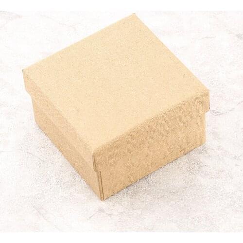 8.7*8.7*5.7 cm Square Paper Watch Box Wristwatch Gifts Boxes