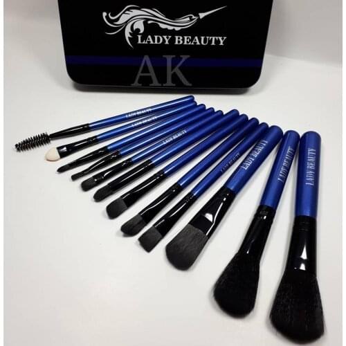 Lady Beauty Lady Beatuty Makyaj Fırça Seti 12 farklı makyaj fırçası