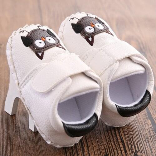 Toddler shoes Baby kids First Walkers Infants soft bottom Anti-skid Shoes Winter Warm