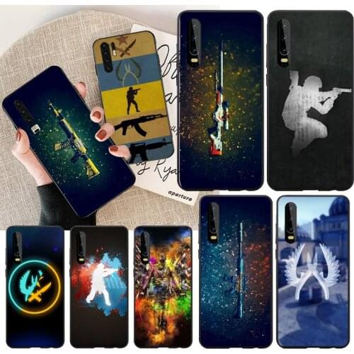 PENGHUWAN Counter Strike cs go Game Newly Arrived Black Cell Phone Case for Huawei P30 P20 P10 P9 P8 Mate 20 10 Pro Lite