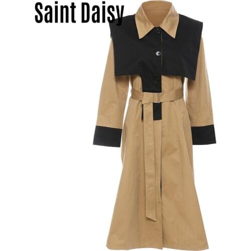 Женские плащи Saint Daisy China At AliExpress
