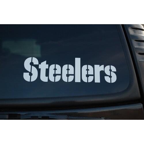 Steelers Vinyl Decal Sticker High Quality Football 15cm