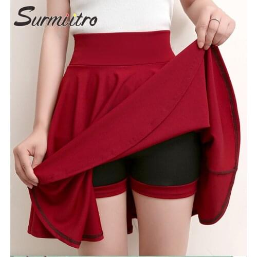 SURMIITRO Womens Skirts Shorts China