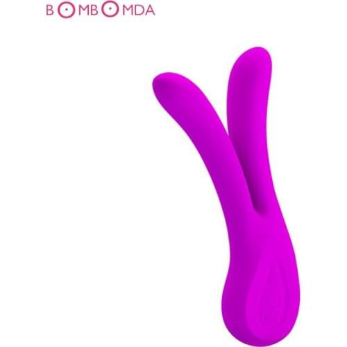 Waterproof Rabbit Vibrator G spot Massager Multispeed Sex Toy Silicone Dual Motors Vibrators For Women Sex Products For Couple