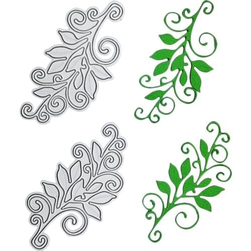 Paper Card Craft Metal Cutting Die Scrapbook Album Paper Embossing Die Cut Handmade DIY Decoration Leaves Shape Cutting Die