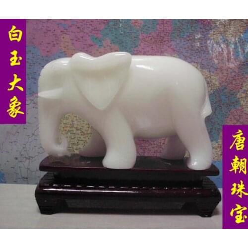 Tang dynasty jewelry good luck/ white jade ornaments/natural