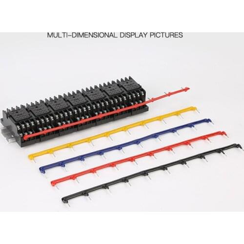 1pcs 29.6mm center distance relay pin short circuit sheet HH54P coil connection sheet short circuit sheet