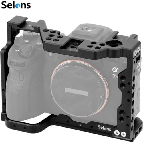 SLR camera rabbit cage quick release plate protective cover for sony A7S3 A7R4 micro-single hand-held photography kit Vlog