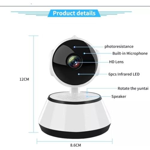 DANCEWOIF CCTV Cameras WI-FI