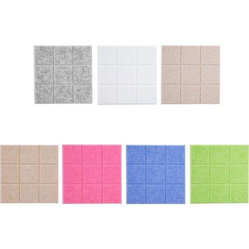 Nordic Style Felt Letter Note Board Message Board Home Office Board Schedule Planner Photo Display 30x30cm Decoration Decor O4B3