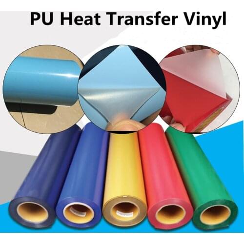 HOHOFILM 30cmx100cm PU Heat Transfer Vinyl HTV Paper Cutting Film Heat Press VinylT-shirt Vinyl Iron on vinyl DIY Christmas