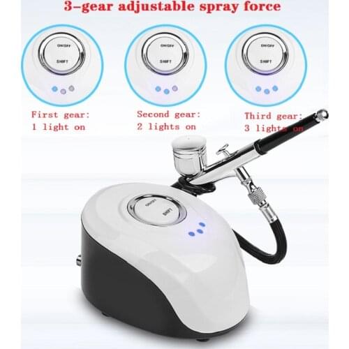 High Pressure Oxygen Infusion Apparatu Small Home Facial Beauty Supplement Nano Spray Portable Oxygen Analyzer Skin Rejuvenation