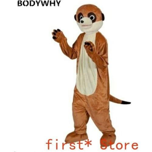 Meerkat Mascot Costume Suit Cosplay Party Game Dress Outfit Advertising Adult Hot Interesting Funny Cartoon Character Clothing
