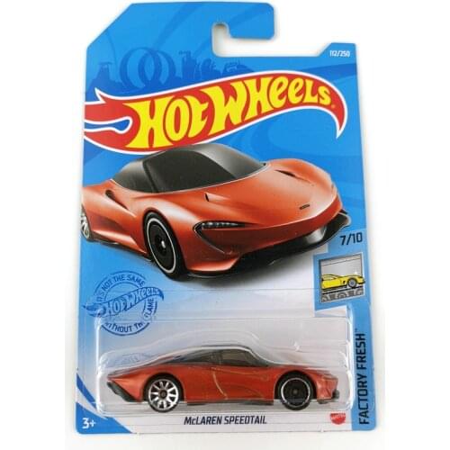 2021 Hot Wheels Cars NO.113-150 SUBARU IMPREZA McLAREN SPEEDTAIL KIA STINGER HONDA PRELUDE 1/64 Metal Diecast Model Car Toys