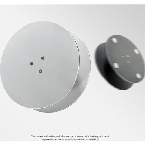 Aluminum Alloy Smart Speaker Desk Holder Organizer Simple Stand Anti-Scroll Base for HomePod mini Smart Speaker Accessories