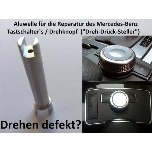 New Console Comand Controller Knob Repair Pin for Mercedes Benz W204 W212 X204