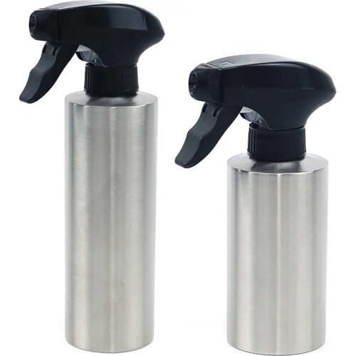 Olive Oil Vinegar Sprayer Oil Spray Refillable Bottle Stainless Steel Oil Liquid Dispenser Seasoning Kettle BBQ Kitchen Tool