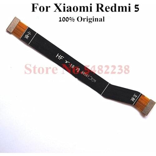 10pcs Original USB Motherboard Connector Flex cable For Xiaomi Redmi 5 mainboard Data transmission tape Ribbon Replacement