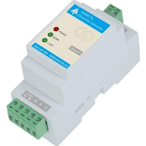 Rail 485 Serial Server Rs485 to Ethernet Port Module Modbus RTU to Modbus TCP