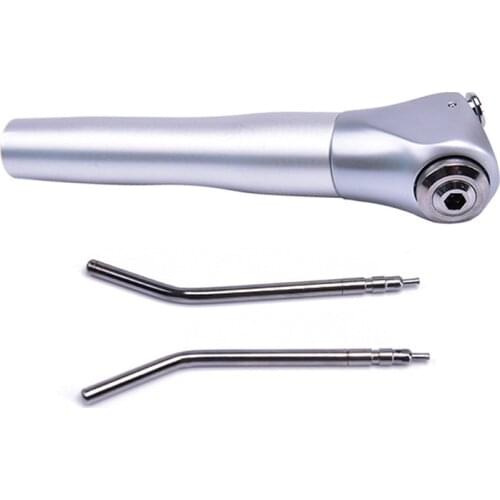 Dental Air Water Spray Gun 3 Ways Dental Syringe with 2 Nozzles Durable and Stable for Dental Chair Accessories Materials