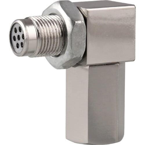 Universal Oxygen Sensor Extender 90 Degree 02 Bung Extension Catalytic Converter O2 Oxygen Sensor Spacer 7x6x3cm