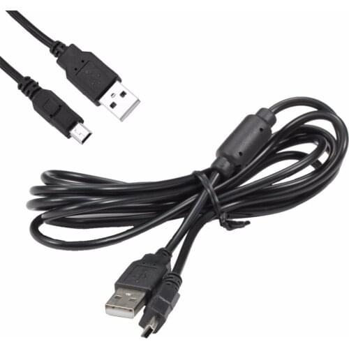 1.8 m/ 5.9ft Gamepad USB Charge Cable for Playstation 3 PS3 Wireless Controllers with Magnetic Ring 100PCS/LOT fast shipment