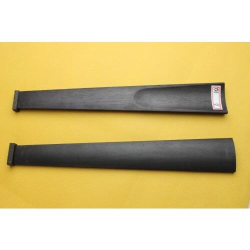 1pc Excellent 4/4 black Indonesia Ebony violin Fingerboard, with Top Nut