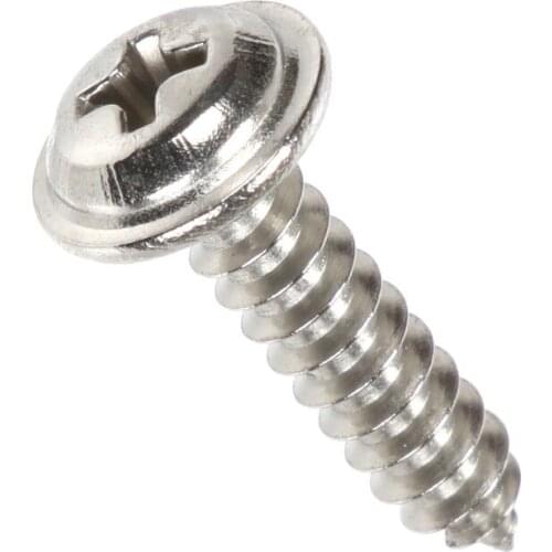 200pcs M3 M4 M5 304 stainless steel Phillips Round Head / Pan Tapping Screws With Self-tapping Screw 6-30mm choose