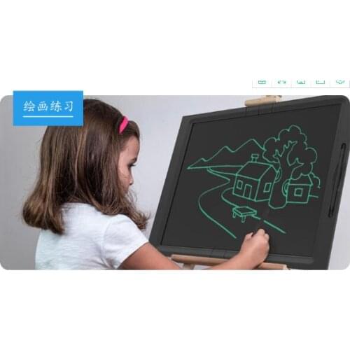 21 inch portable digital erasable LCD writing board for kids with large font more clear to see