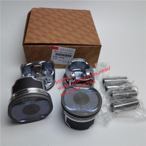 4pcs/set Engine Piston For Chery Tiggo 5 Tiggo 7 Arrizo M7 2.0L 484H-1004015AB
