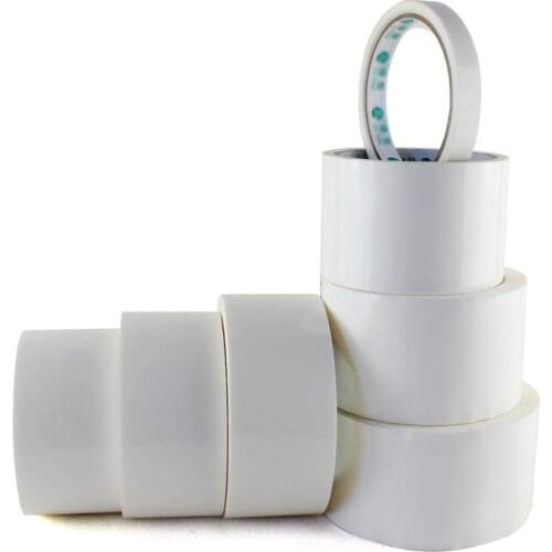 5 Rolls/Pack White BOPP Tape Plastic Packaging Tapes Logistics Package Sealing Tape Adhesive Tape 9 Sizes